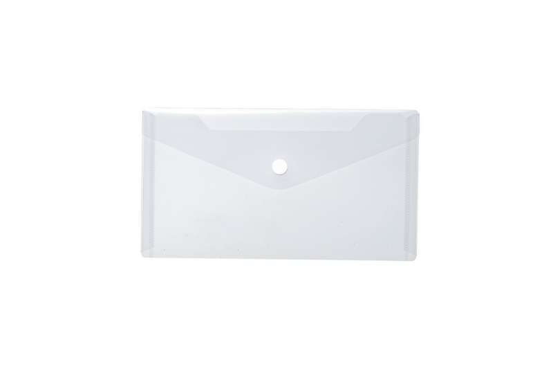 Herma kuvertmappe 22x12cm std hvid - klar