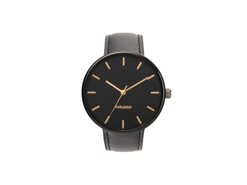 Karlsson Minimal armbåndsur Ø4cm sort