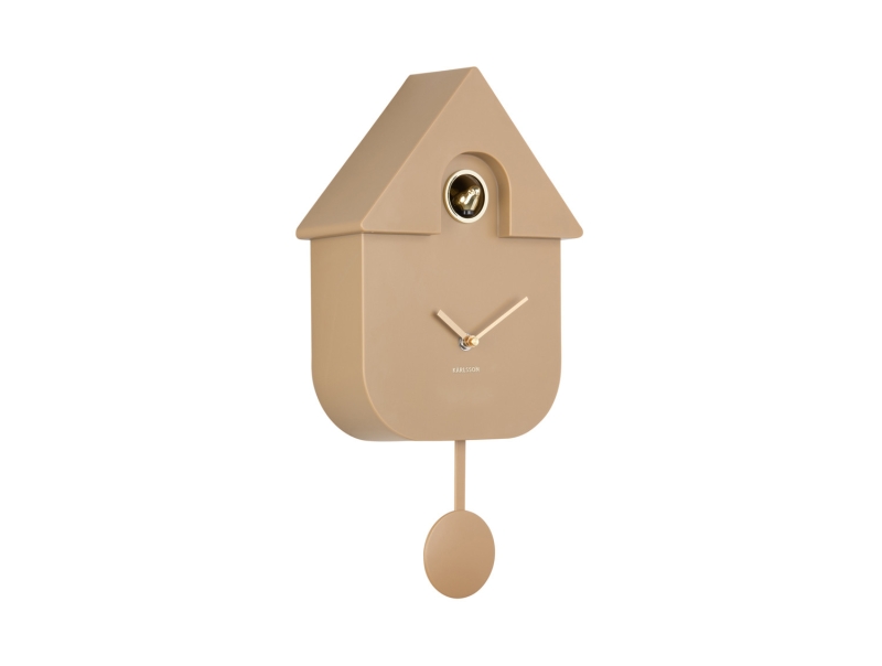 Karlsson Modern Cuckoo Oro v&aelig;gur 41x21,5x8,5 cm brun
