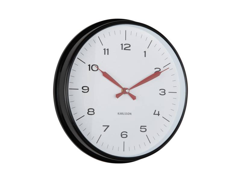 Karlsson Modern Factory vægur Ø30cm sort