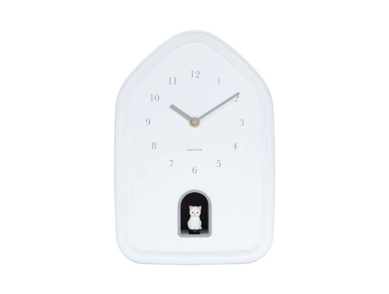 Karlsson Modern Kitty v&aelig;gur &Oslash;29,1cm hvid