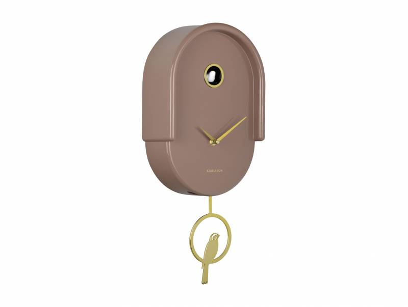 Karlsson Tweet v&aelig;gur 20x42x8,5cm brun