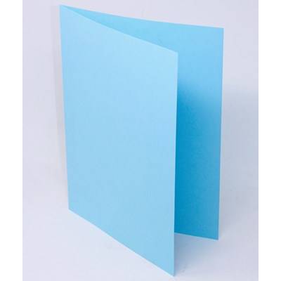 Karton omslag mappe nr. 300 A4 FSC-certificeret 320g blå