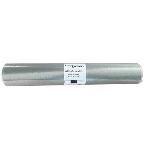 KeepGreen affaldssække Strong 550x1030mm 55my klar