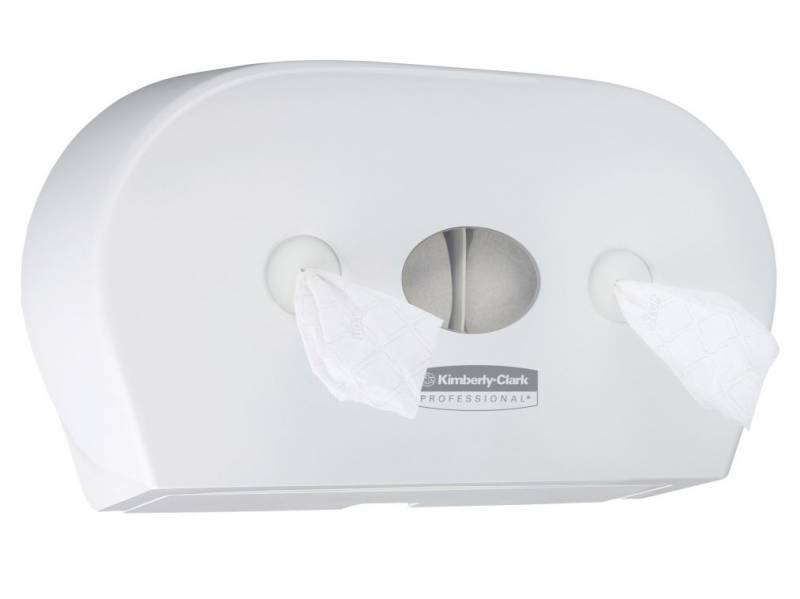 Kimberly-Clark Aquarius toilet dispenser Midi hvid