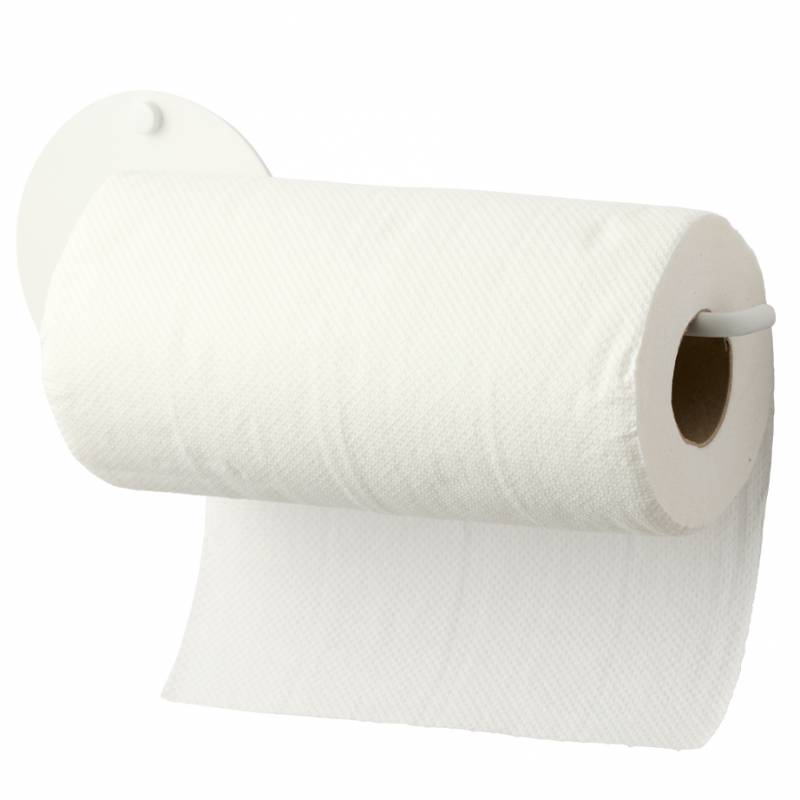 Køkkenrulleholder tol væg hvid