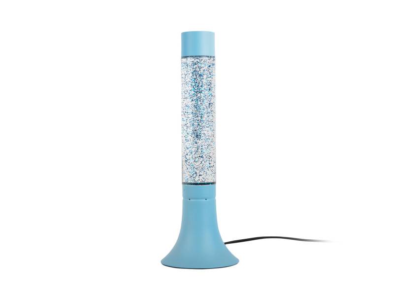 Leitmotiv Astro Glitter bordlampe Ø13cm blå