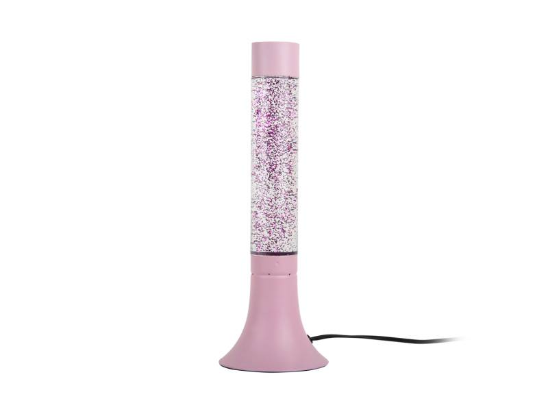 Leitmotiv Astro Glitter bordlampe Ø13cm lyserød