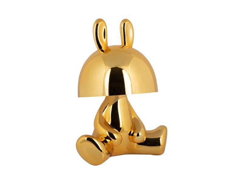 Leitmotiv Bunny LED bordlampe med bluetooth 17x27cm guld