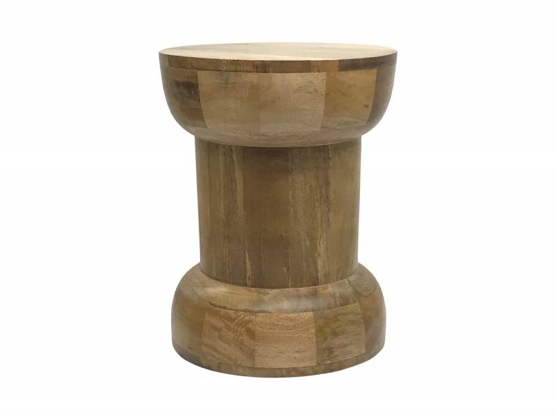 Leitmotiv Decente taburet mangotræ natur