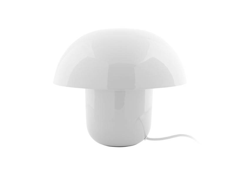 Leitmotiv Fat Mushroom bordlampe Ø29cm hvid