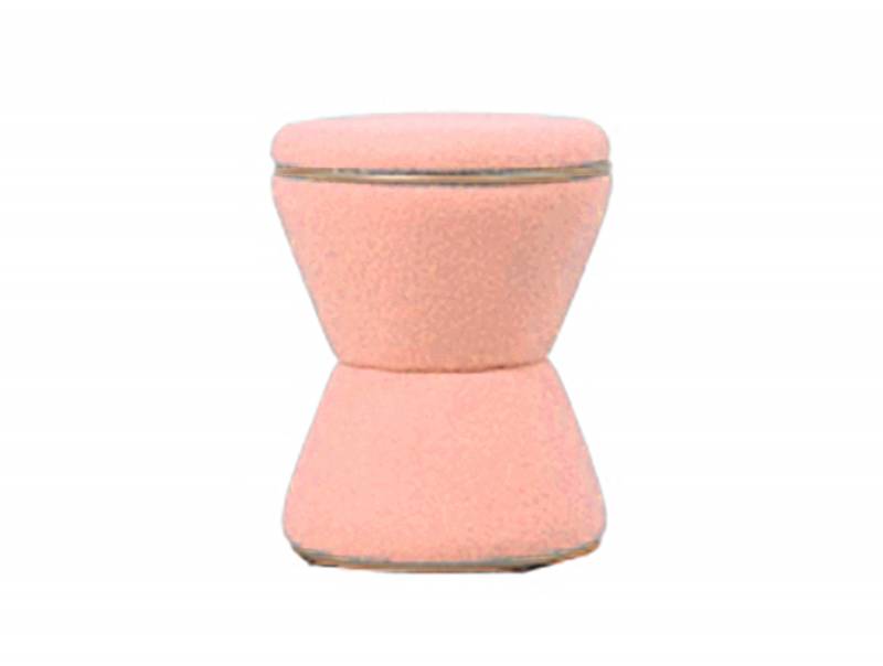 Leitmotiv Gustar puf Ø38,5cm rosa