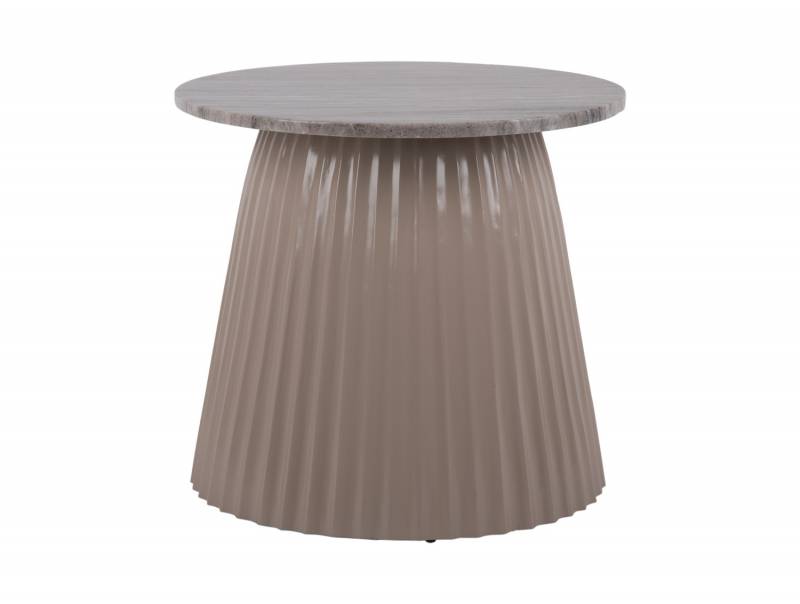 Leitmotiv Luscious Cone loungebord 35x45cm marmor brun