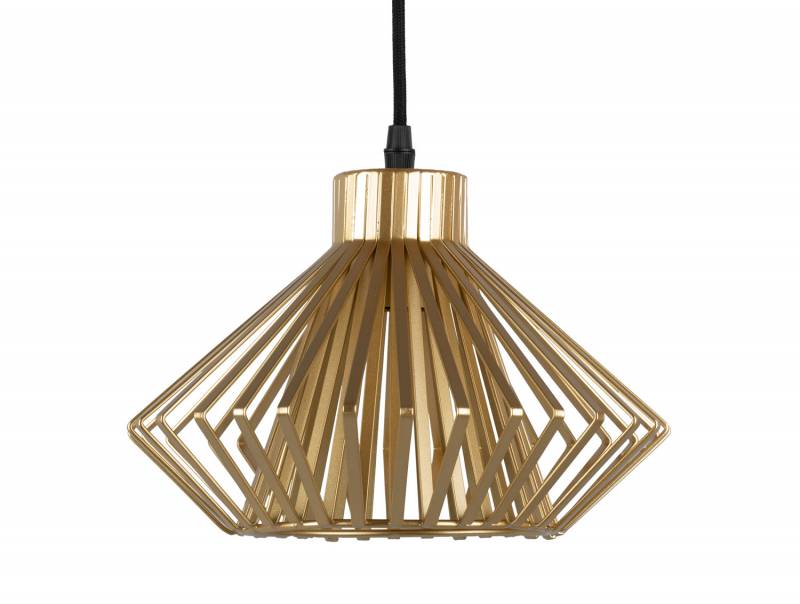 Leitmotiv Pendant Lignes Diamond loftlampe Ø25cm guld