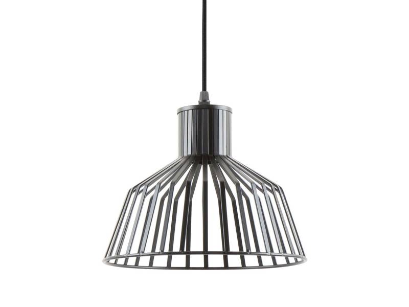 Leitmotiv Pendant Lignes Wide loftlampe Ø24cm sort