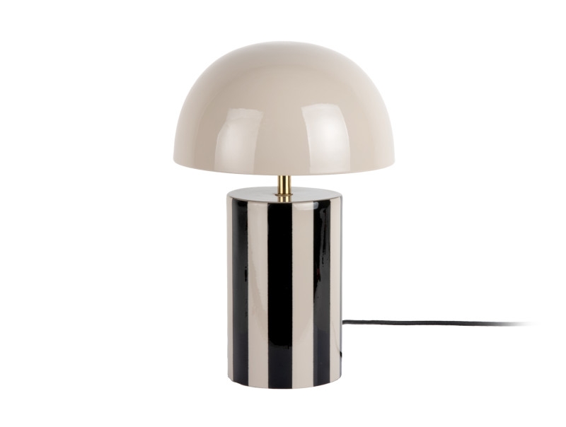 Leitmotiv Rayado bordlampe 25x34cm sort