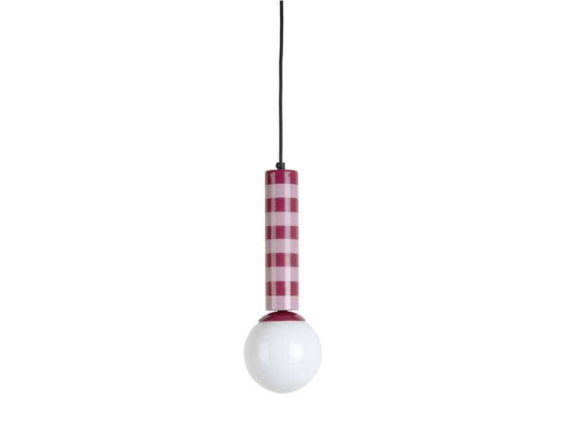 Leitmotiv Rayado loftlampe 12x38cm lilla