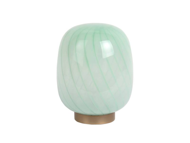 Leitmotiv Summer Globe bordlampe 15,6x20cm glas grøn