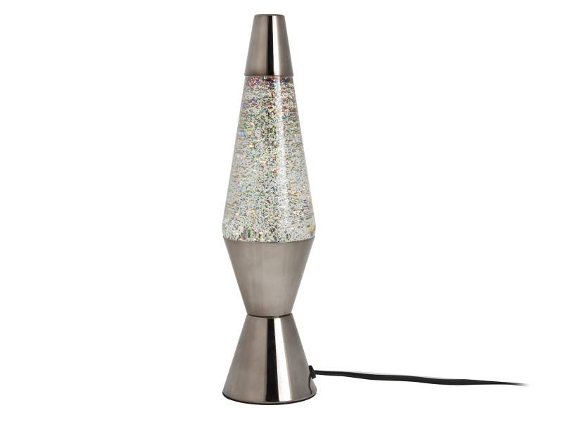 Leitmotiv bordlampe 37x10x165cm sølv