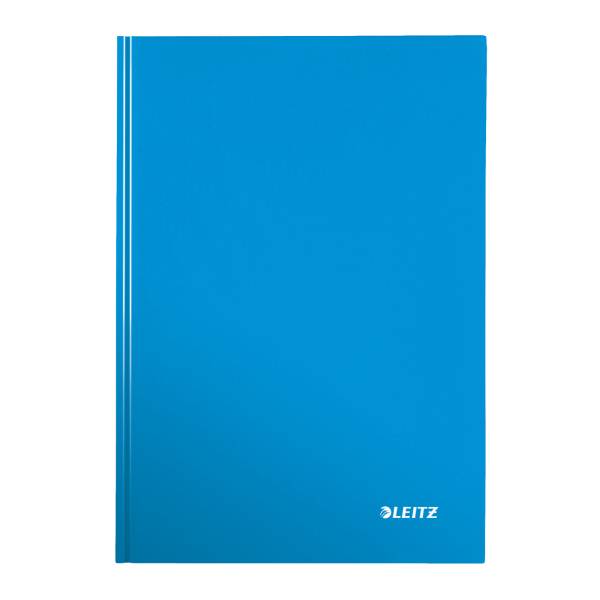 Leitz WOW hardcover notesbog A4 linieret blå