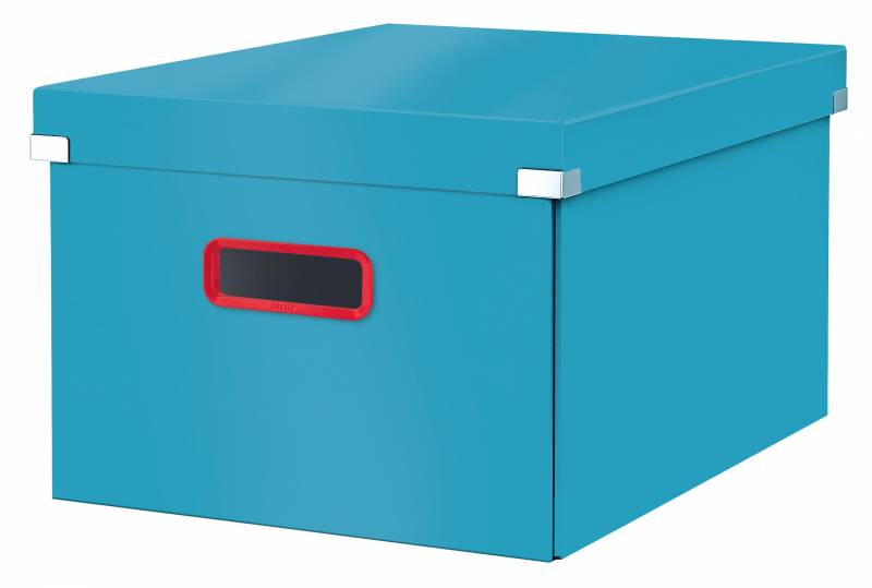 Leitz Cosy Click & Store Cube opbevaringsboks 281x200x370mm blå