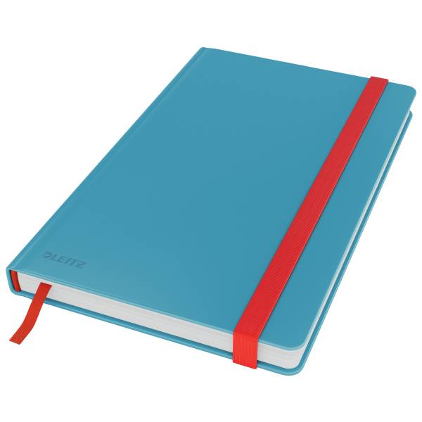 Leitz Cosy Soft Touch notesbog med hardcover A5 linieret blå