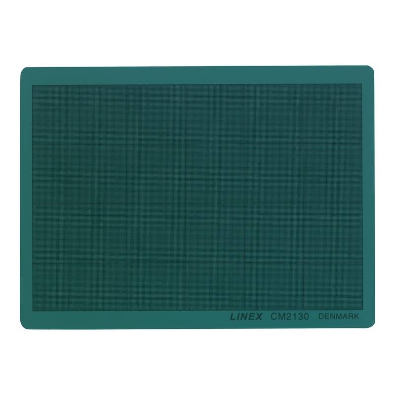 Linex CM2130 3mm skæreplade A4 210x300mm grøn