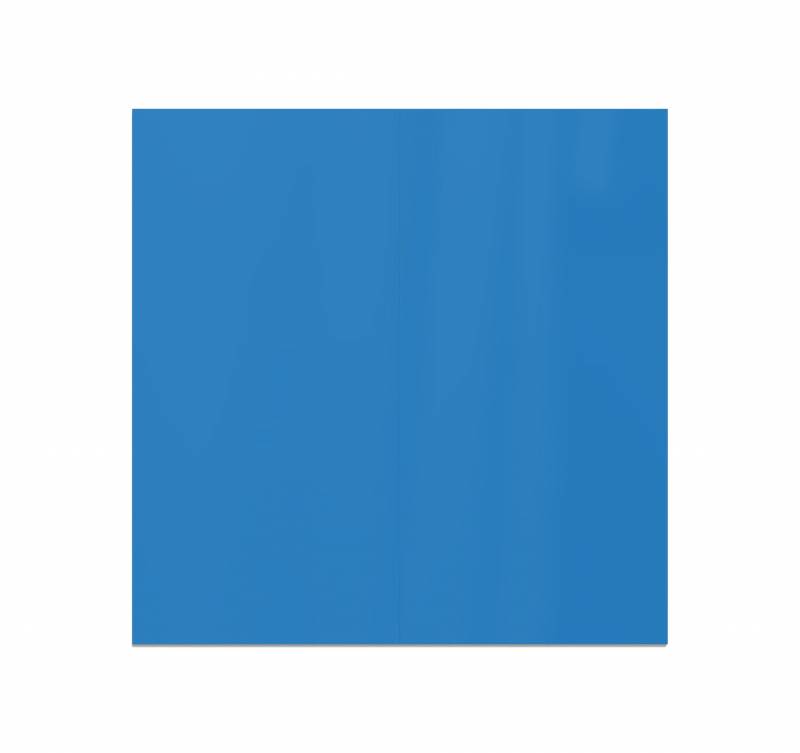 Lintex Mood Spaces glastavle 200x200cm Daring, blå