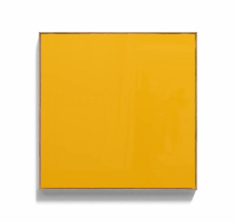 Lintex Area Mood glastavle 100x100cm Bright, gul