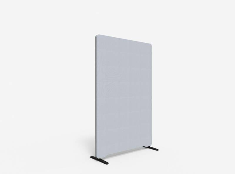 Lintex Edge Floor skærmvæg 100x150cm lys grå med grå liste