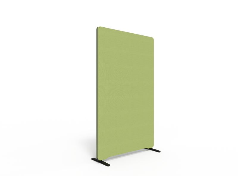 Lintex Edge Floor skærmvæg 100x165cm grøn med sort liste