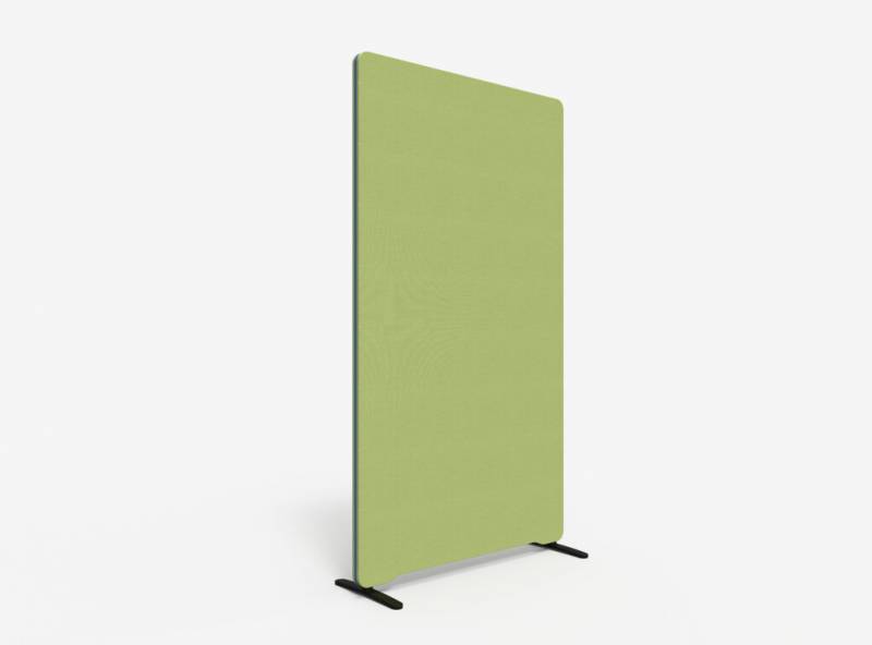 Lintex Edge Floor skærmvæg 100x180cm grøn med blå liste