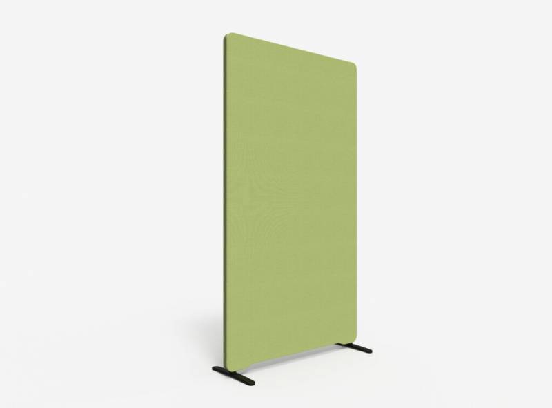 Lintex Edge Floor skærmvæg 100x180cm grøn med mørkegrå liste