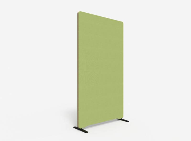 Lintex Edge Floor skærmvæg 100x180cm grøn med rosa liste