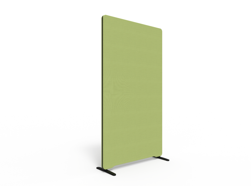 Lintex Edge Floor skærmvæg 100x180cm grøn med sort liste