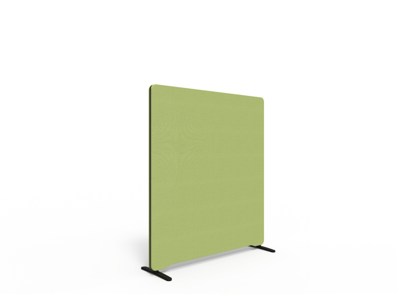 Lintex Edge Floor skærmvæg 120x135cm grøn med sort liste