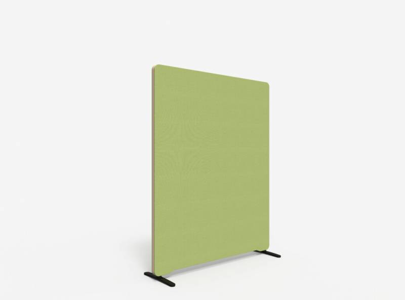 Lintex Edge Floor skærmvæg 120x150cm grøn med rosa liste