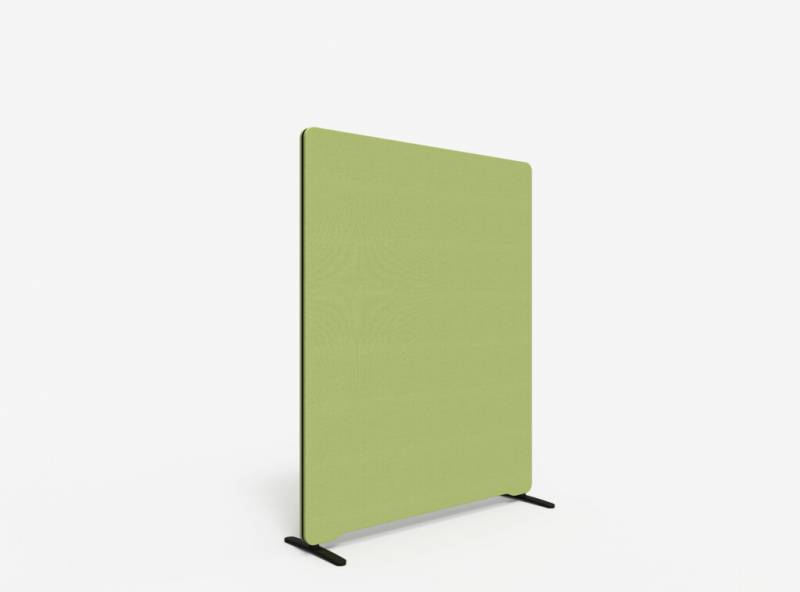 Lintex Edge Floor skærmvæg 120x150cm grøn med sort liste