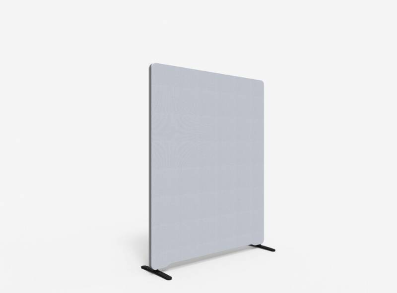 Lintex Edge Floor skærmvæg 120x150cm lys grå med mørkegrå liste