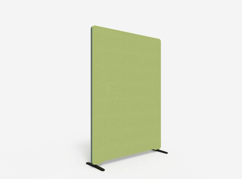 Lintex Edge Floor skærmvæg 120x165cm grøn med blå liste