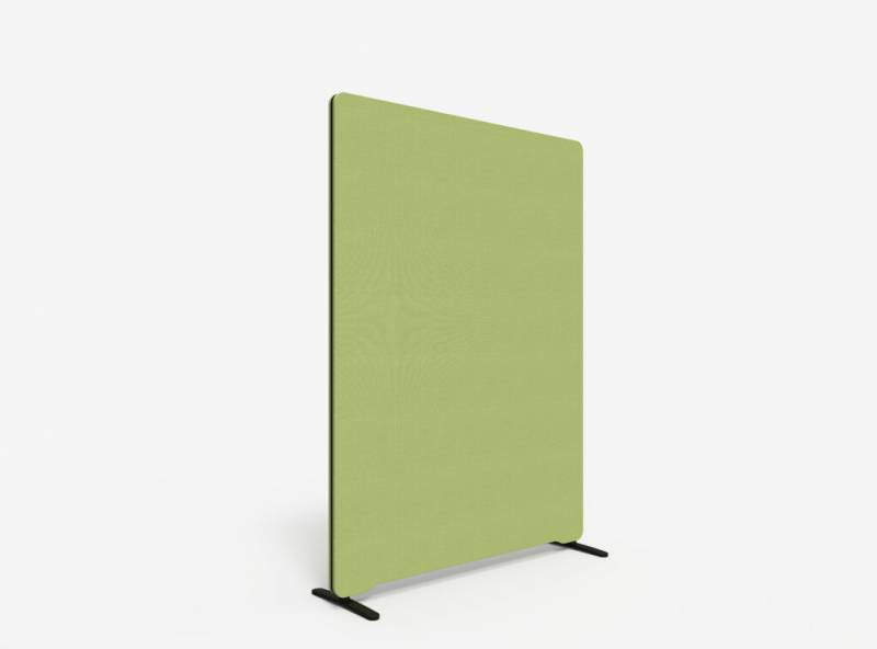 Lintex Edge Floor skærmvæg 120x165cm grøn med sort liste