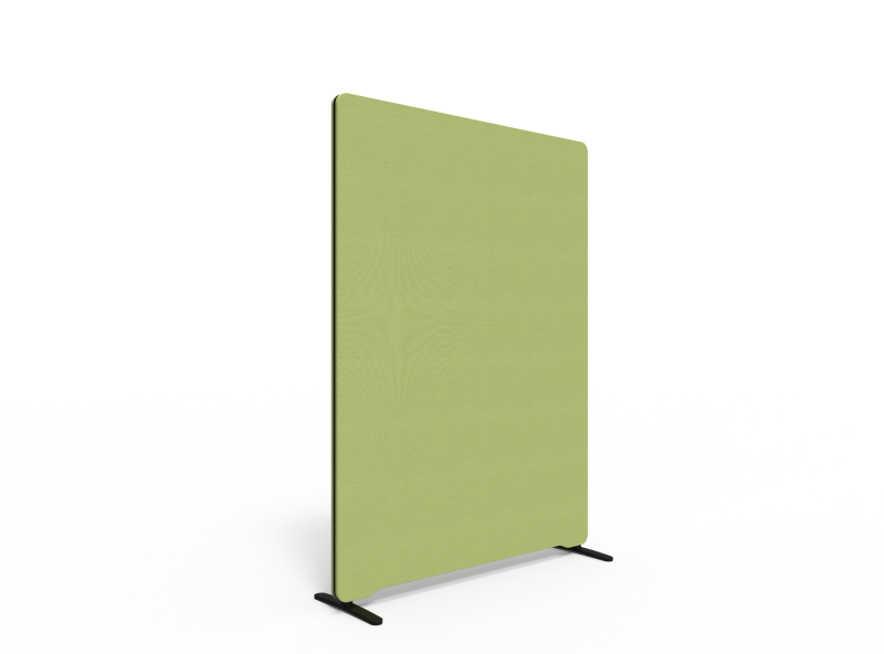 Lintex Edge Floor skærmvæg 120x165cm grøn med sort liste