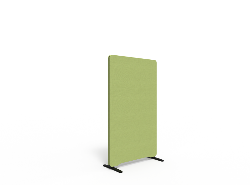 Lintex Edge Floor skærmvæg 80x135cm grøn med sort liste