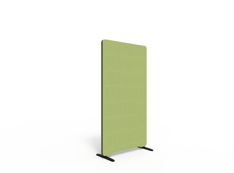 Lintex Edge Floor skærmvæg 80x150cm grøn med sort liste