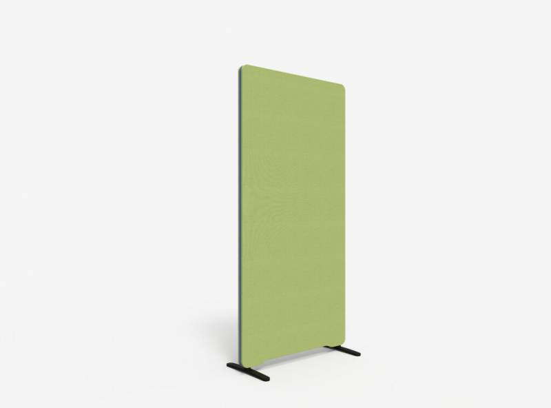 Lintex Edge Floor skærmvæg 80x165cm grøn med blå liste