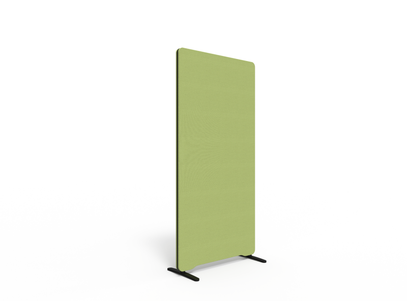 Lintex Edge Floor skærmvæg 80x165cm grøn med sort liste