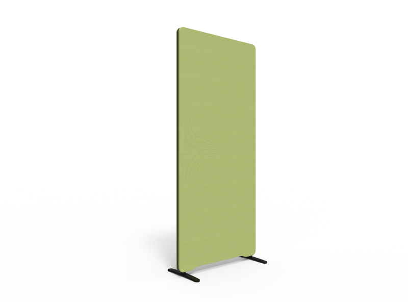 Lintex Edge Floor skærmvæg 80x180cm grøn med sort liste