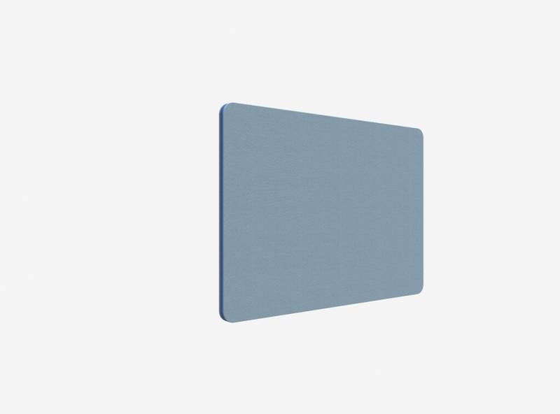 Lintex Edge Table bordskærmvæg 100x70cm dueblå med blå liste