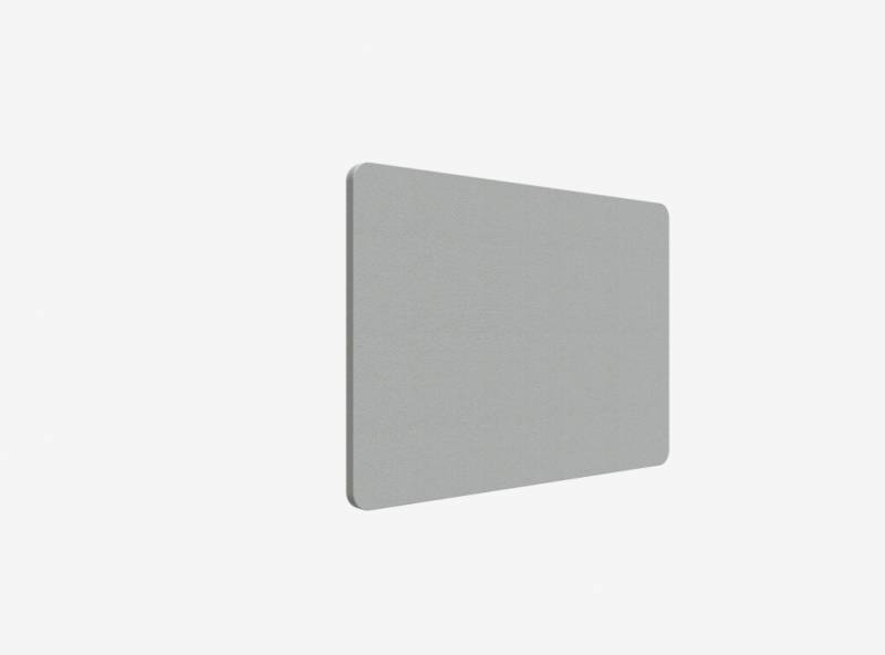 Lintex Edge Table bordskærmvæg 100x70cm grå med grå liste