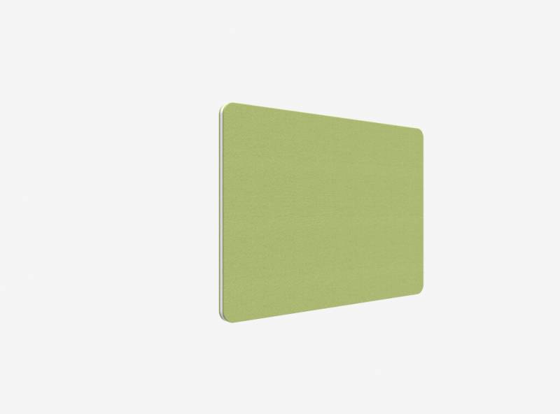 Lintex Edge Table bordskærmvæg 100x70cm grøn med hvid  liste